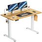 WellNest Arrangements  Electric Standing Desk – Sleek, Adjustable Sit-Stand Workspace (40x24 Inch)